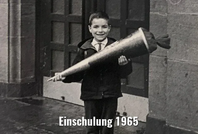 Einschulung 1965