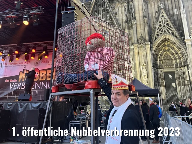1. öffentliche Nubbelverbrennung 2023