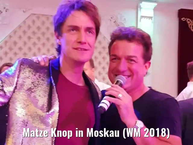 Matze Knop in Moskau (WM 2018)