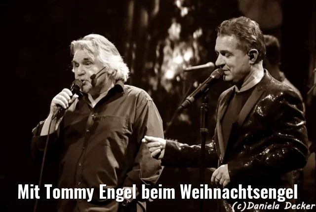 Mit Tommy Engel beim Weihnachtsengel