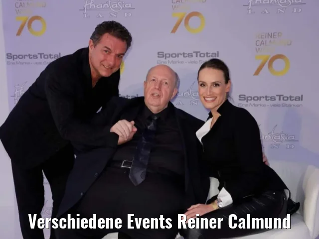 Verschiedene Events Reiner Calmund