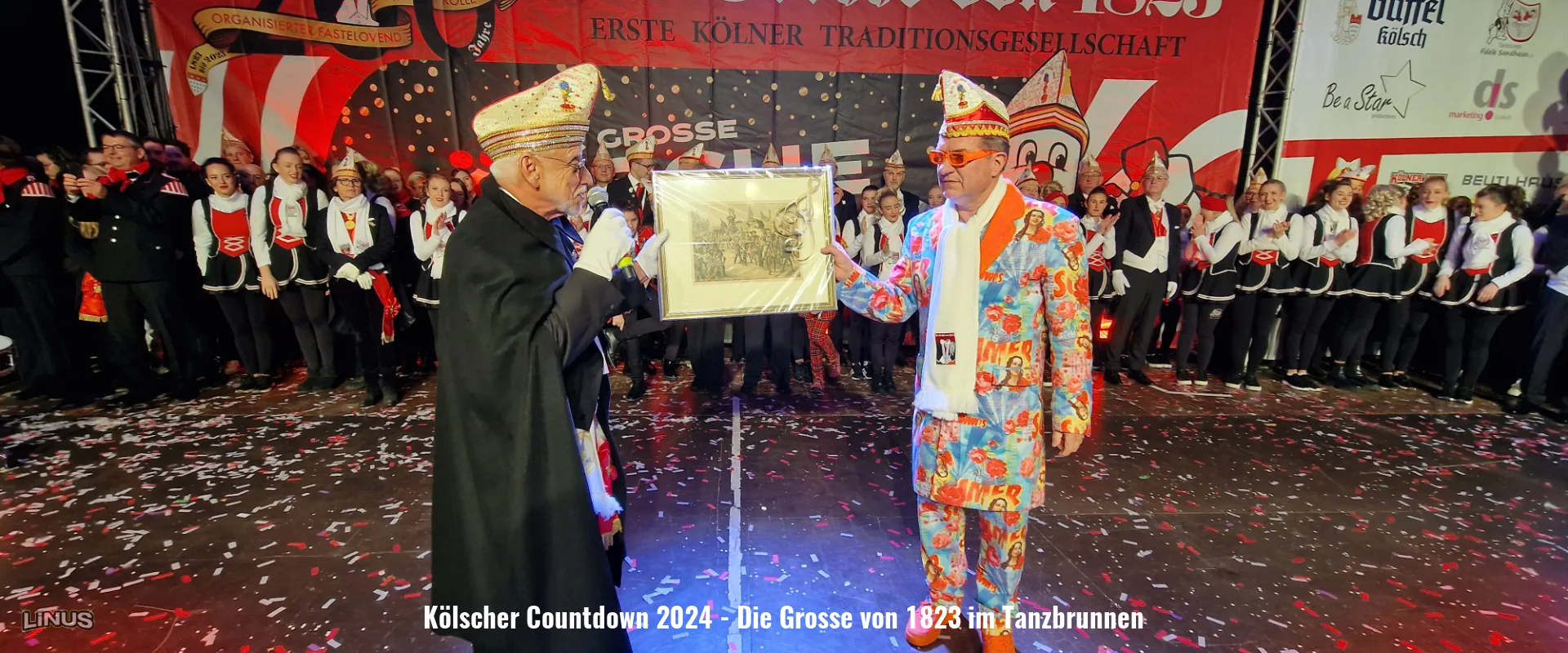 Kölscher Countdown 2024 - Die Grosse von 1823 im Tanzbrunnen